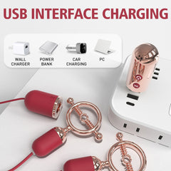 Nipple clamp vibrator SHD-S471