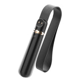 S-HANDE Vibrator with leather handle “Whoohoo” SHD-S326