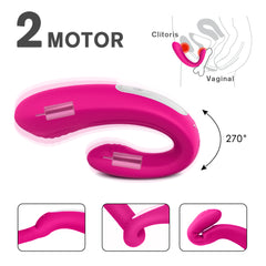 S-HANDE U-SHAPED VIBRATOR “Enjoy” SHD-S130-2