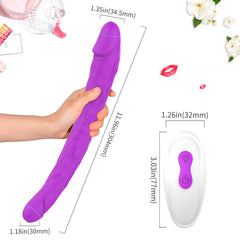 Flexible Double Ended Vibrator “King” SHD S-221-2