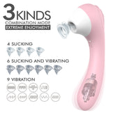 S-HANDE DOUBLE ENDED CLITORAL VIBRATOR “Screaming” SHD-S098