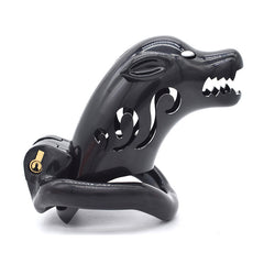 Animal shaped male chastity cage