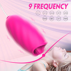 Double Tongue egg vibrator “Chomper” SHD-S297