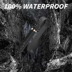 S-HANDE Vibrator with leather handle “Whoohoo” SHD-S326