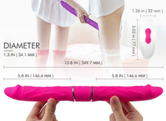 S-HANDE DOUBLE ENDED9 VIBRATOR “Cici” SHD-S156