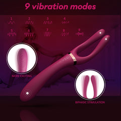 Double-Sided stick viberator “Cersei” SHD-H010