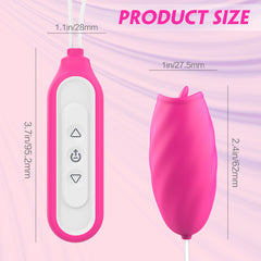 Double Tongue egg vibrator “Chomper” SHD-S297