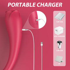 DOUBLE ENDED TEASER+VIBRATOR “ASAP” SHD-S374