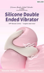 LYRA Wearable Vibrator - App Control, 9 Modes, Liquid Silicone