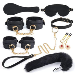 Woven Texture Bondage 7-Piece set