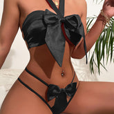 BOWKNOT BRA&PANTY SET