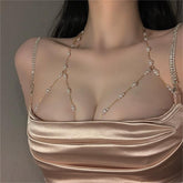 PEARL BODY CHAIN BC002
