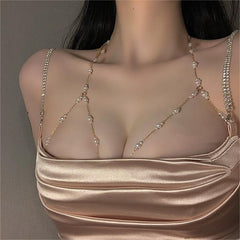 PEARL BODY CHAIN BC002