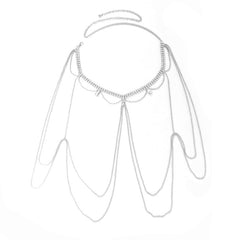 Crystal Tassel Body Chain BC005