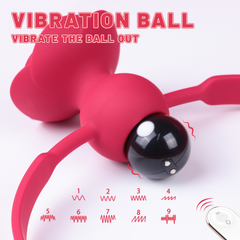 Vibrating Ball gag SHD-S384