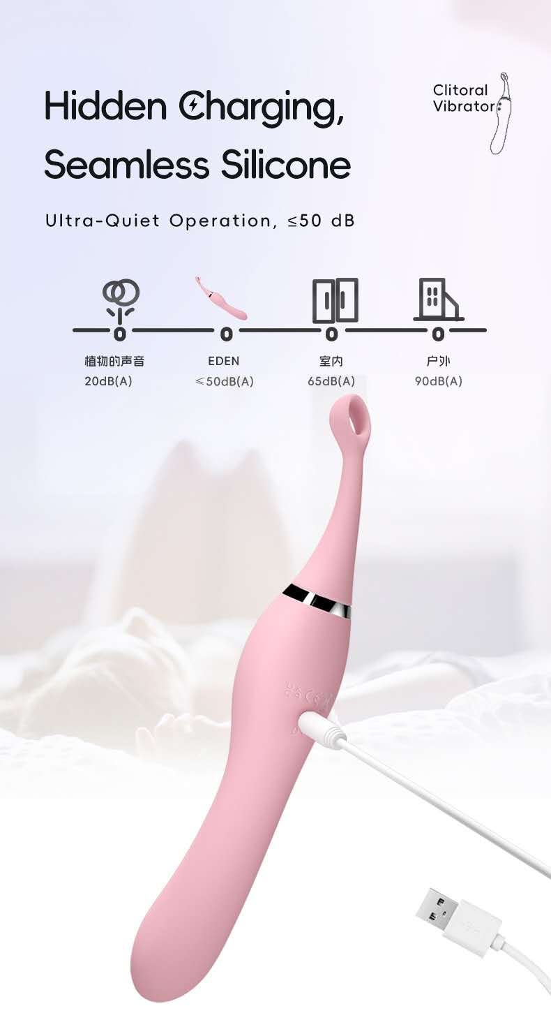 Dual Vibration Clitoral Vibrator “Eden” AA27