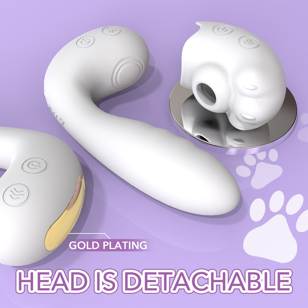 Cute Cat Claw clit stimulater and  Vibrator “Kitty” SHD-S531