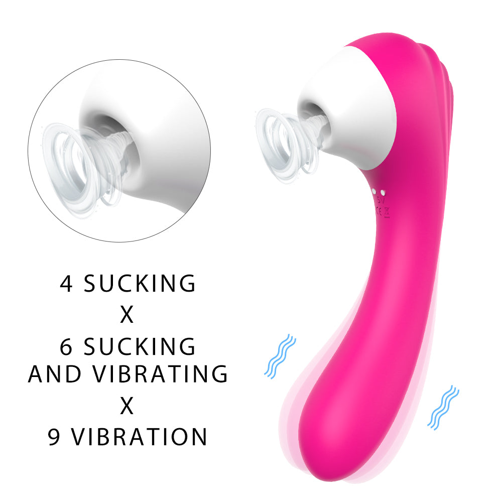 S-HANDE DOUBLE ENDED CLITORAL VIBRATOR “Screaming” SHD-S098