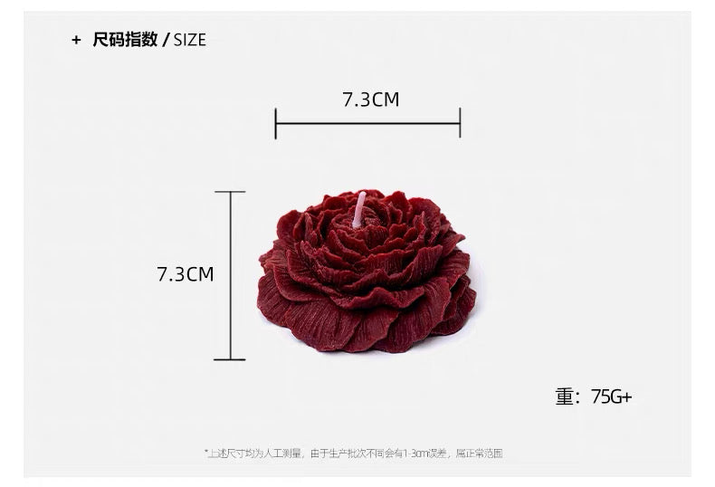 floral low temp candle