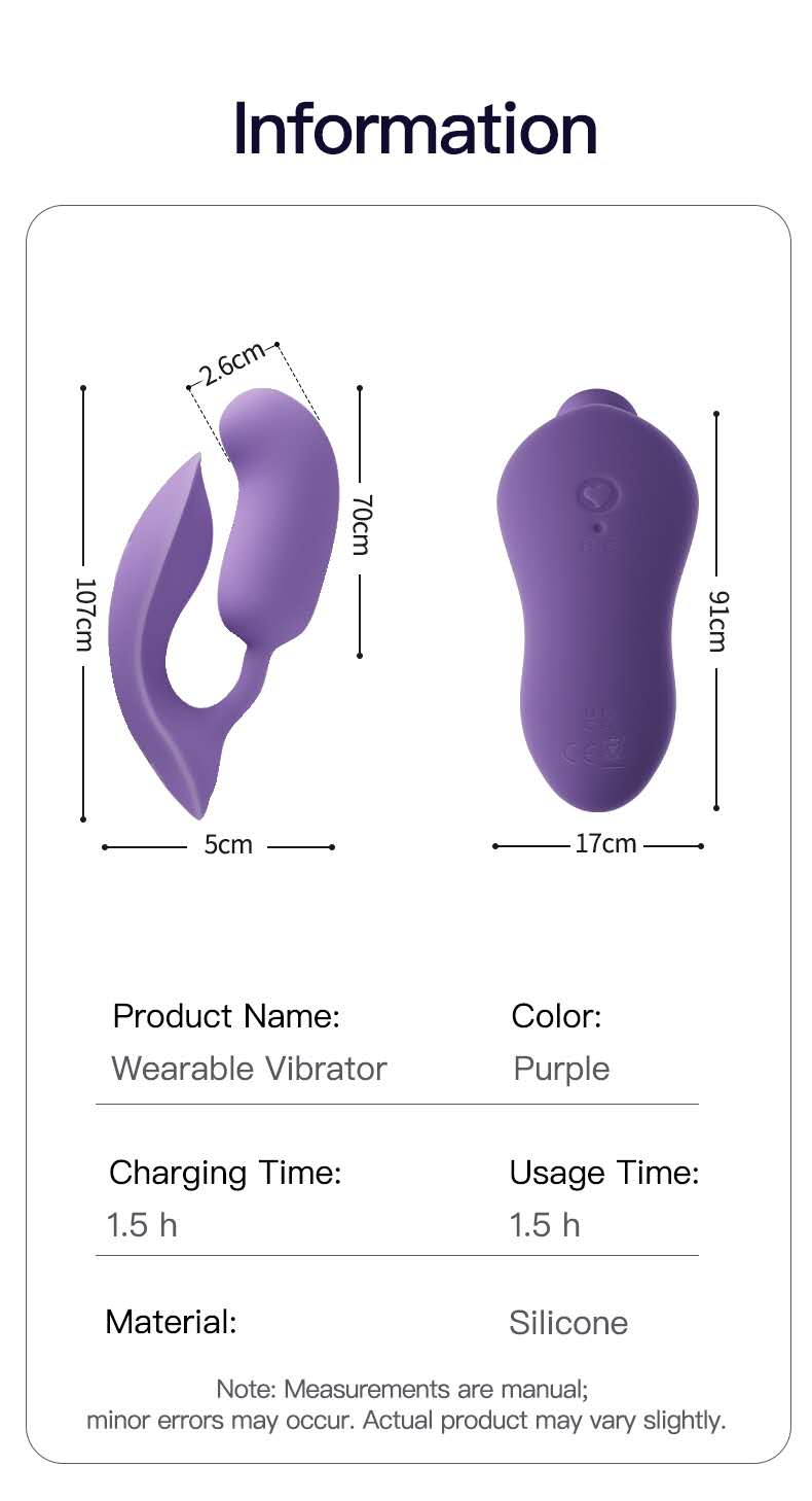 Keira Wearable Vibrator(APP control) AA24