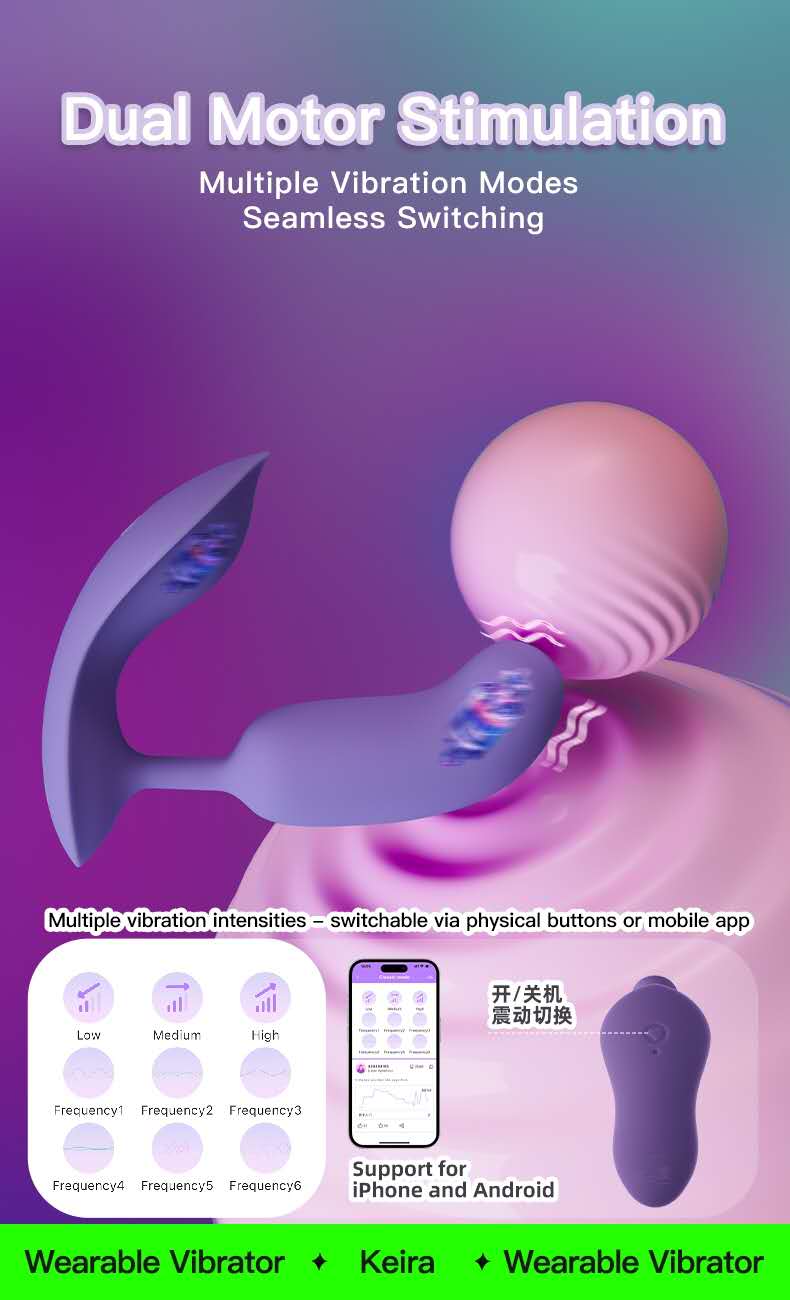 Keira Wearable Vibrator(APP control) AA24
