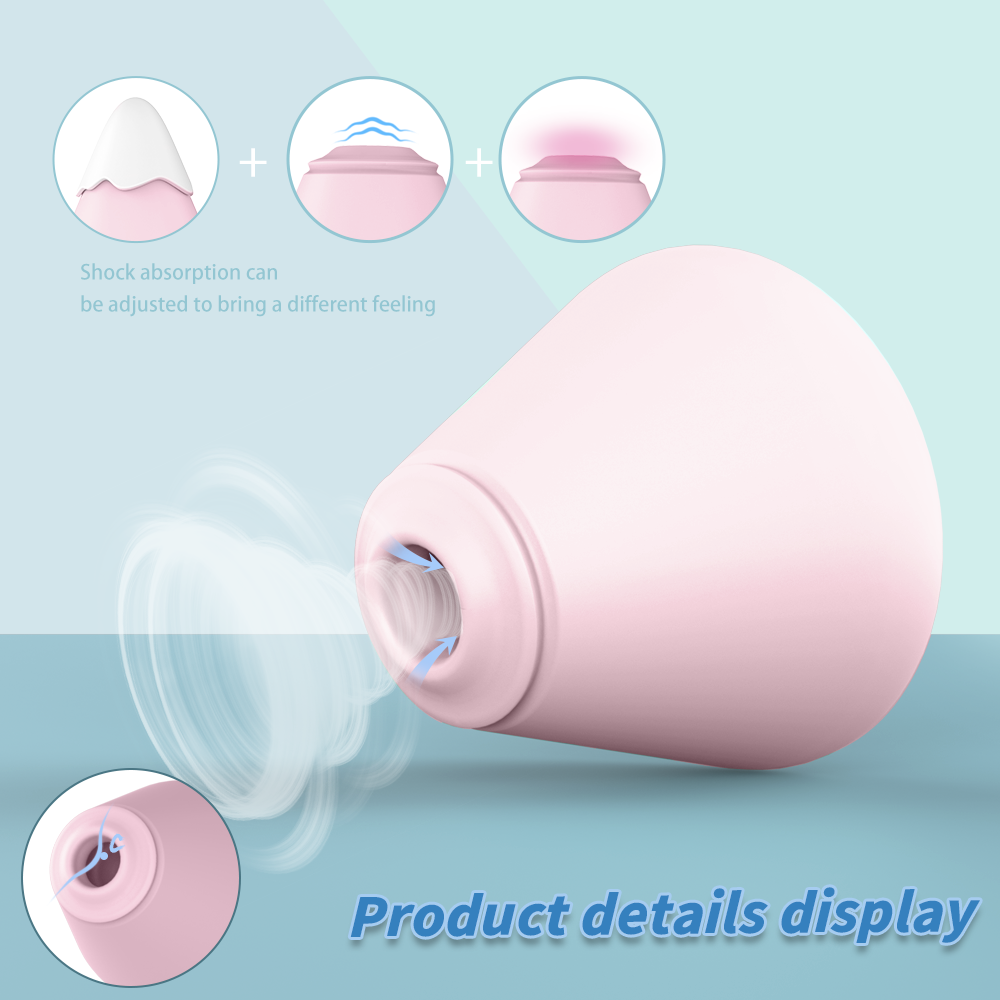 S-HANDE "SNOW MOUNTAIN"  air pulse vibrator SHD-X006