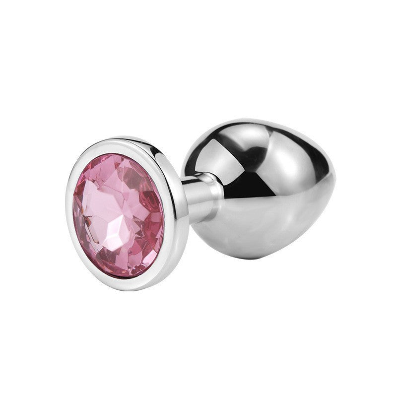Diamond Stainless Steel Jeweled Butt Plug