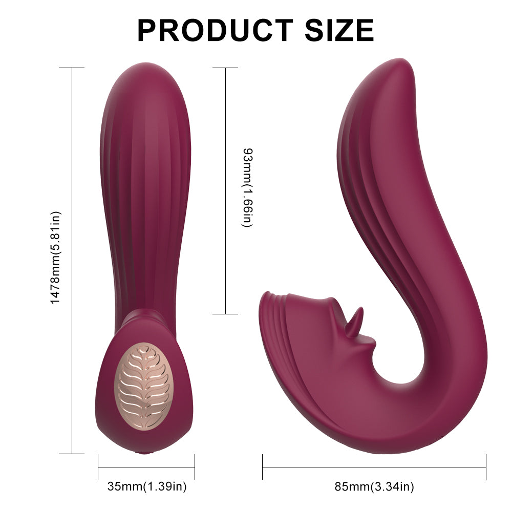 S-Hande Clit Teaser Vibrator “Velvet Kiss” SHD-S340