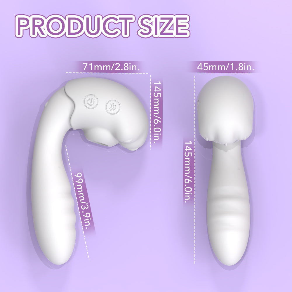 Cute Cat Claw clit stimulater and  Vibrator “Kitty” SHD-S531