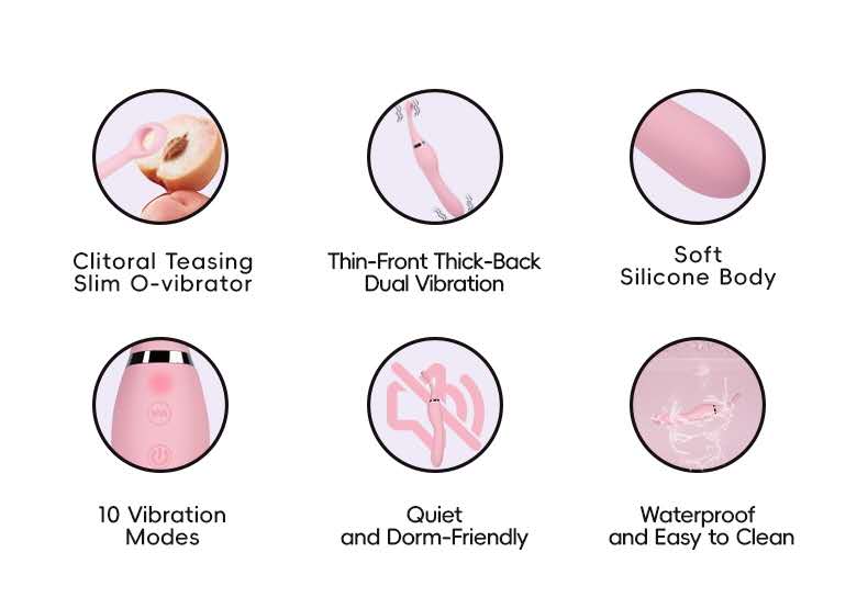 Dual Vibration Clitoral Vibrator “Eden” AA27