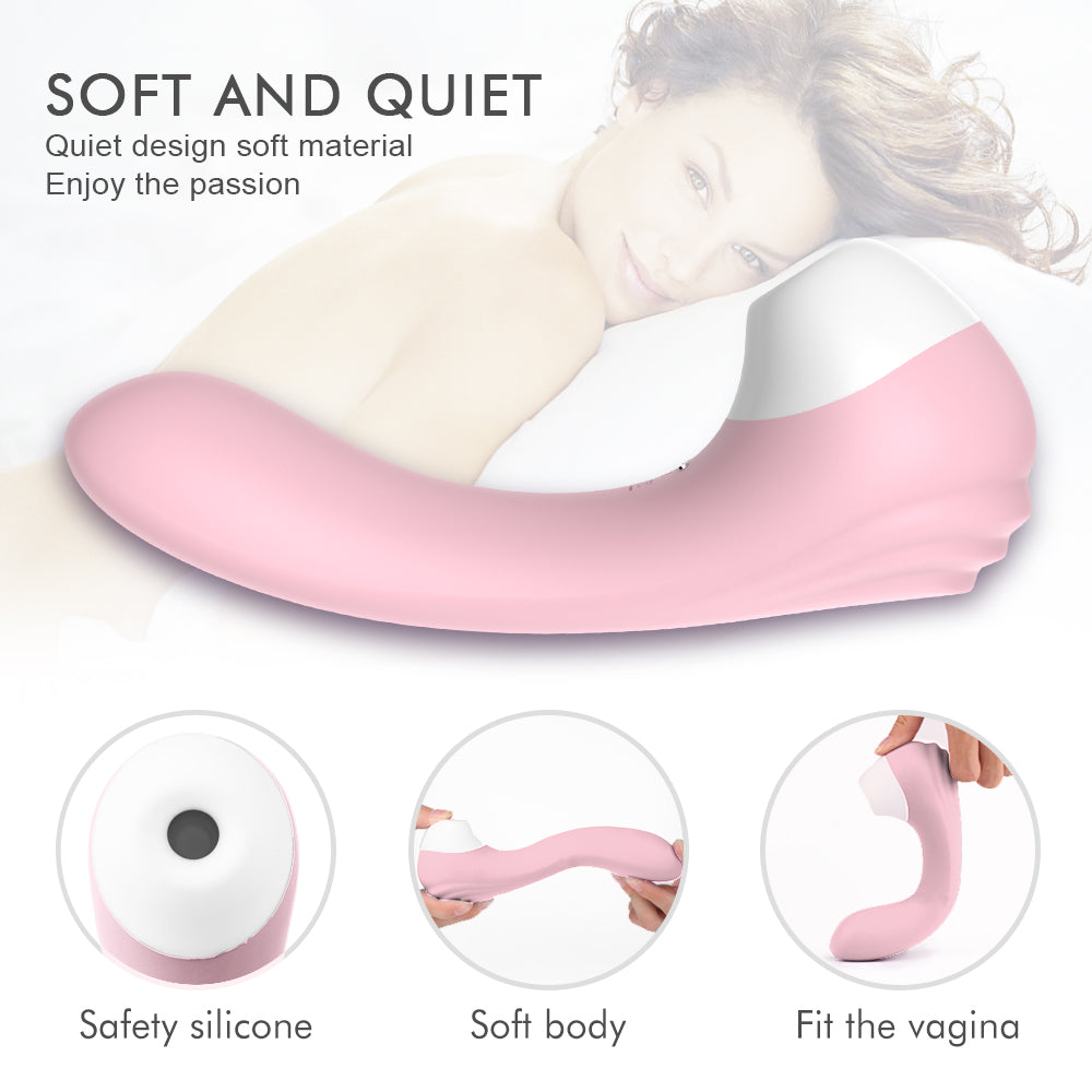 S-HANDE DOUBLE ENDED CLITORAL VIBRATOR “Screaming” SHD-S098