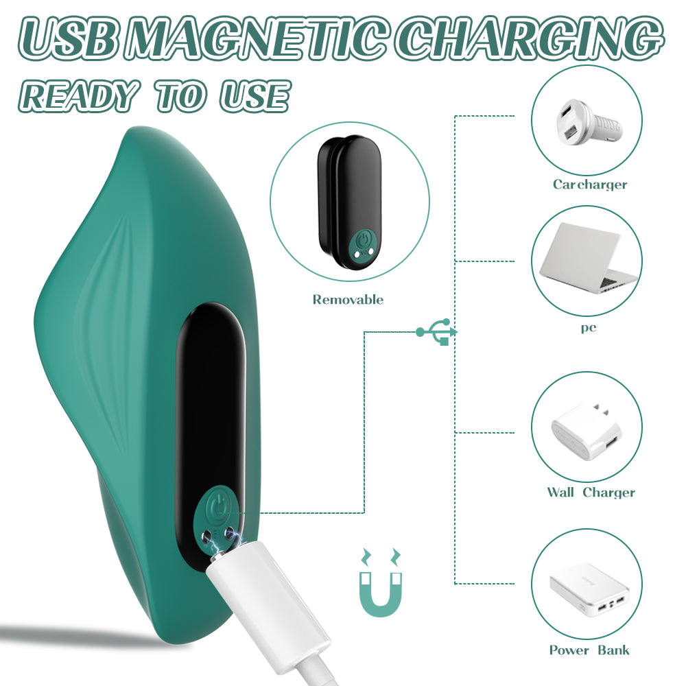 S HANDE Ultra light vibrator “Manta” SHD-S378-2