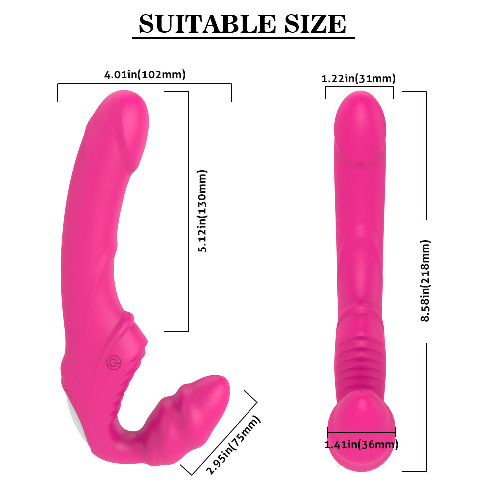 S-hande Double ended vibrator “Nana” SHD-S078