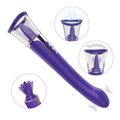 Tongue leak and suck vibrator(THREE COLOUR OPTIONS) SHD-H004