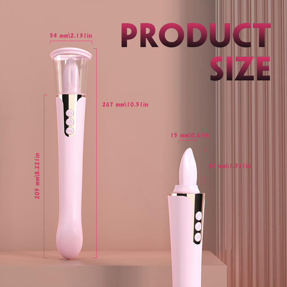 Tongue leak and suck vibrator(THREE COLOUR OPTIONS) SHD-H004