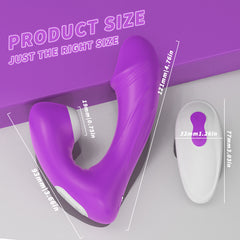 Dual Stimulation vibrator “Fierce” SHD-S181-2