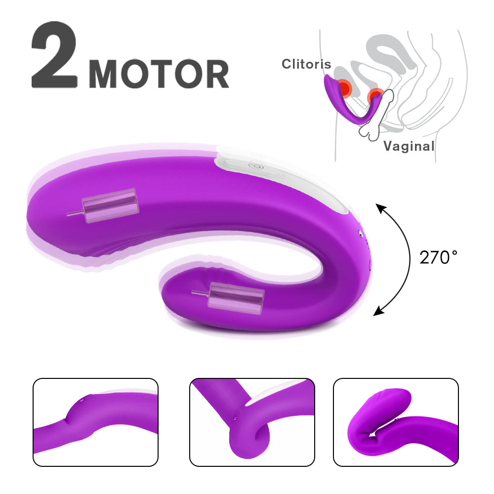 S-HANDE U-SHAPED VIBRATOR “Enjoy” SHD-S130-2