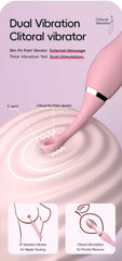 Dual Vibration Clitoral Vibrator “Eden” AA27