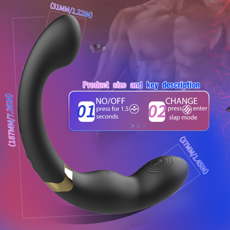 SHD-S570 “Max” prostate massager