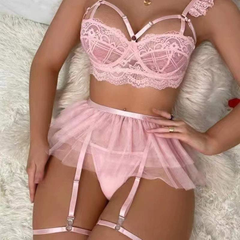 Meshed Lace bra&panty set