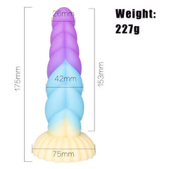 Mystique silicone dildo