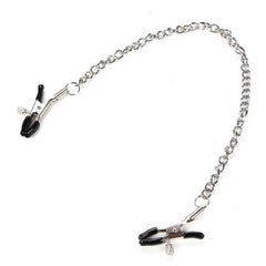 Metal chained nipple clamps