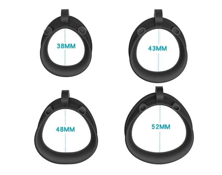 Male Chastity Cage set