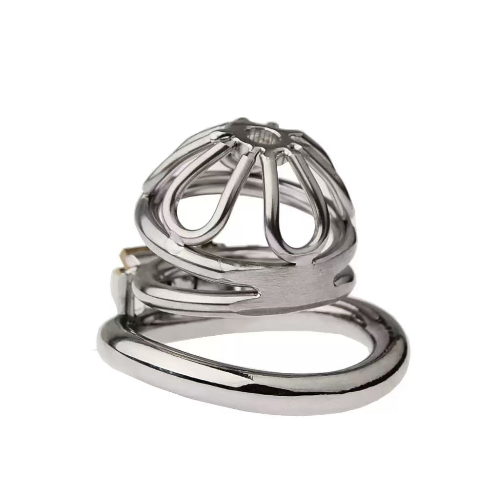 Metal male chastity cage