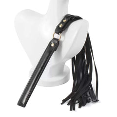 Black leather bondage Kit 8pc
