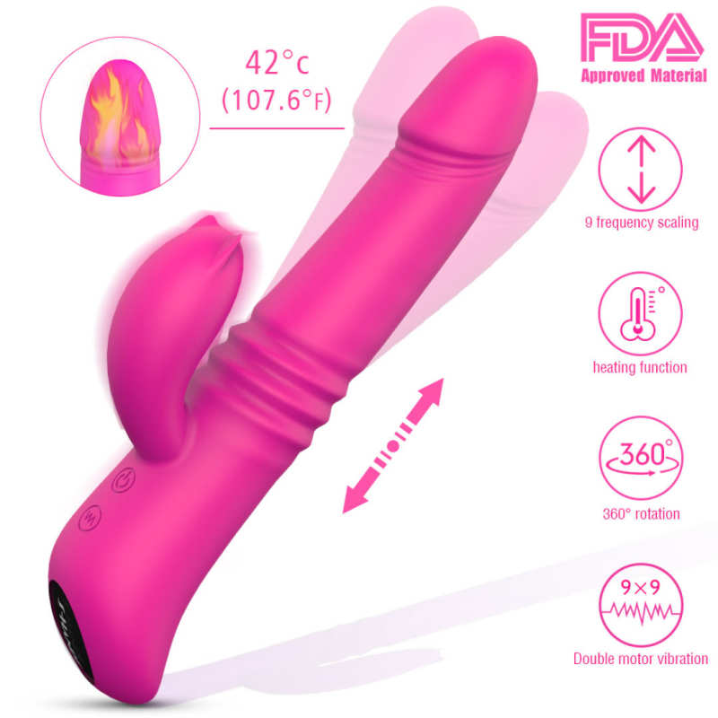 S-Hande Heating Rabbit Vibrator “Kaya”
