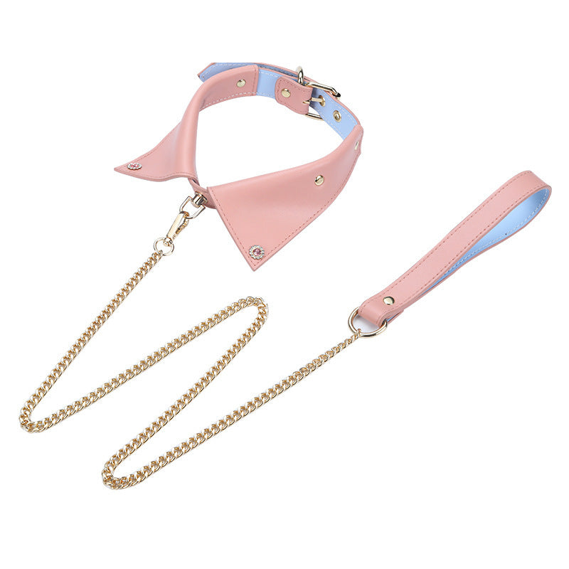 Leather Collar&Leash(2 Colour Options） CL002