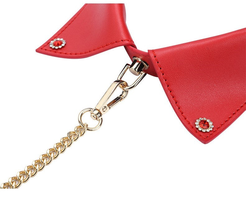 Leather Collar&Leash(2 Colour Options） CL002