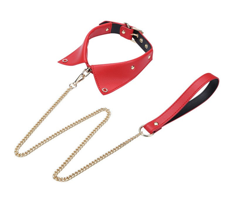 Leather Collar&Leash(2 Colour Options） CL002