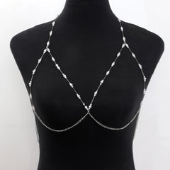 PEARL BODY CHAIN BC002